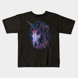 Unicorn Muertos Kids T-Shirt